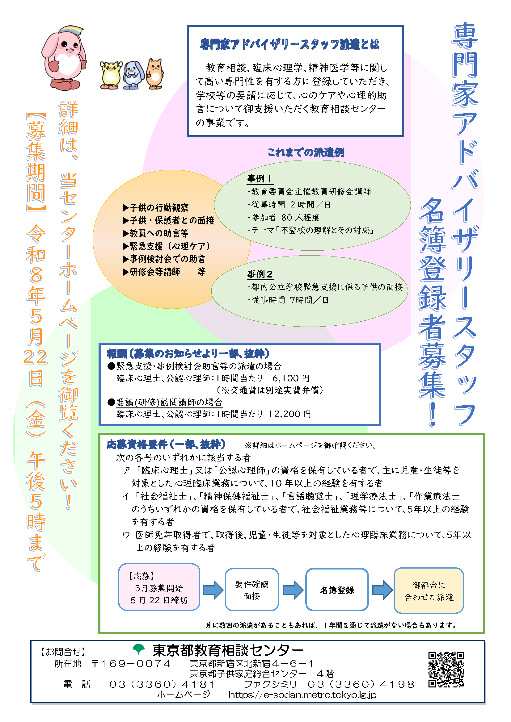 アドバイザリースタッフ派遣